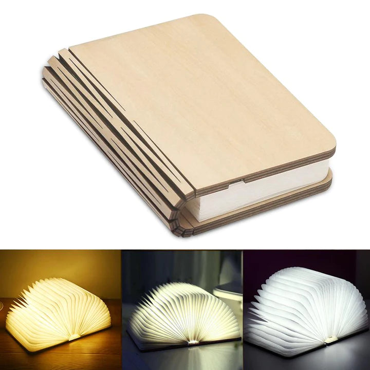 🎁 Best Holiday Gift 🎁 PORTABLE COLORFUL 3D CREATIVE LED BOOK NIGHT