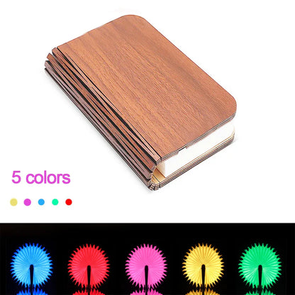 🎁 Best Holiday Gift 🎁 PORTABLE COLORFUL 3D CREATIVE LED BOOK NIGHT