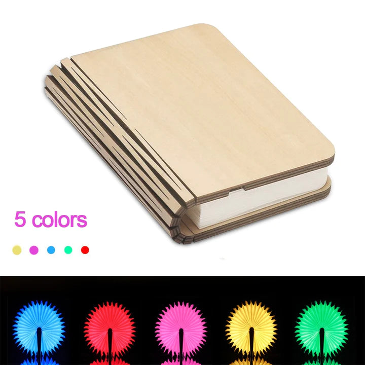 🎁 Best Holiday Gift 🎁 PORTABLE COLORFUL 3D CREATIVE LED BOOK NIGHT