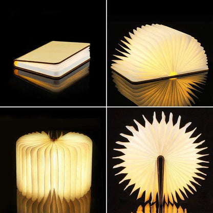 🎁 Best Holiday Gift 🎁 PORTABLE COLORFUL 3D CREATIVE LED BOOK NIGHT