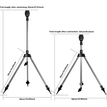 Automatic Rotating Tripod Sprinkler